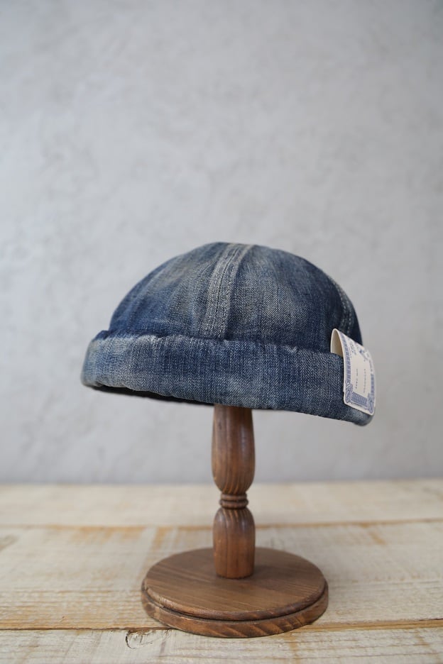 THE H.W.DOG & Co.(ドッグアンドコー)～WASH DENIM ROLL CAP INDIGO～