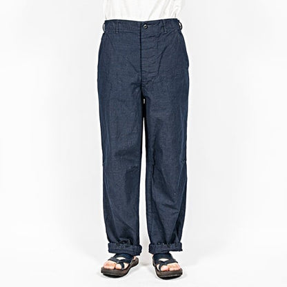 WORKERS(ワーカーズ)～FWP Trousers Indigo Cotton Linen～