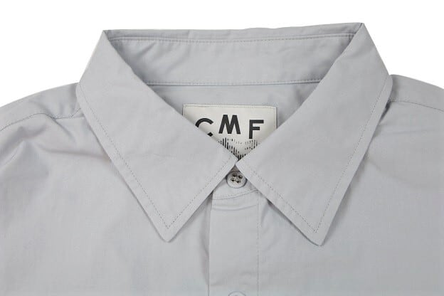 COMFY(コムフィ)～NEWSPAPER SHIRTS SMOKE BLUE～