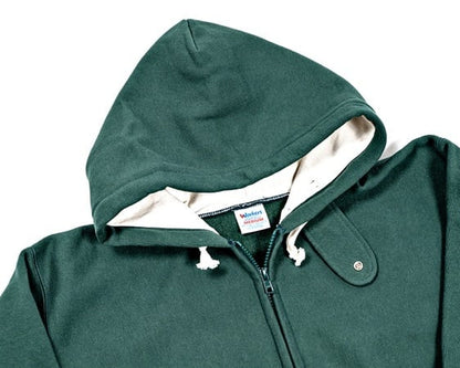 WORKERS(ワーカーズ)～Trico Tag Sweat, Full Zip Parka DM Green～