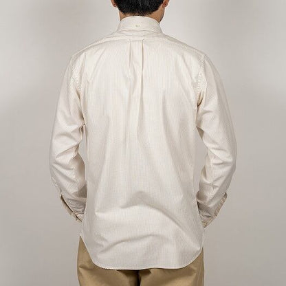 WORKERS(ワーカーズ)～Modified IVY BD, Ecru Stripe Supima OX～