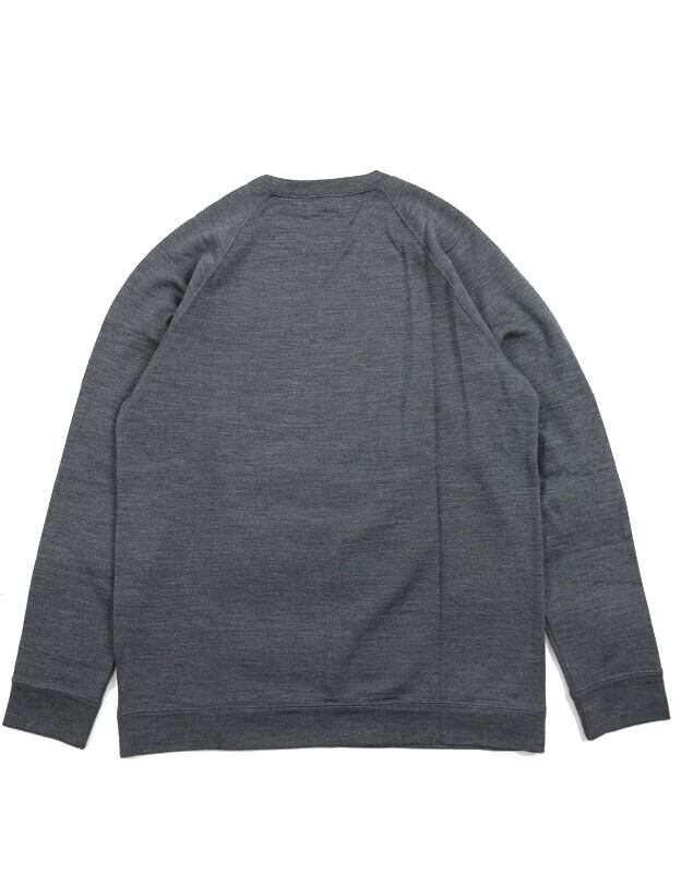 SPINNER BAIT(スピナーベイト)～MT.BREATH WOOL CREW NECK CHARCOAL～