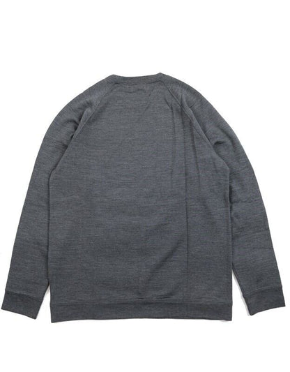 SPINNER BAIT(スピナーベイト)～MT.BREATH WOOL CREW NECK CHARCOAL～
