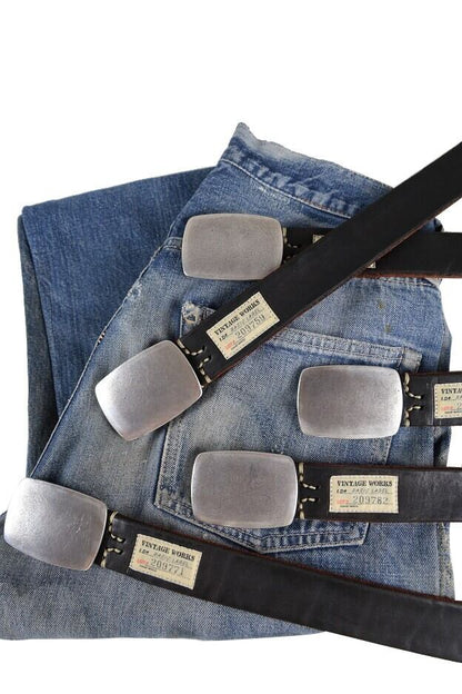 Vintage Works(ヴィンテージワークス) DH5737 　～38mm LEATHER BELT CHASIN～