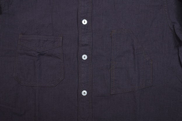 FREEWHEELERS(フリーホイーラーズ)～"THE SKIPPER" THREE-QUARTER SLEEVE SHIRT GRAY～