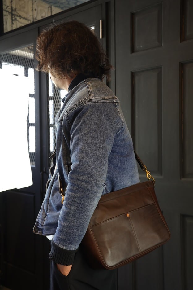 VASCO(ヴァスコ)～LEATHER TELEPHONE SHOULDER BAG～