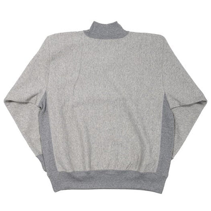 WORKERS(ワーカーズ) Trico Tag Sweat, Half Zip, Grey～