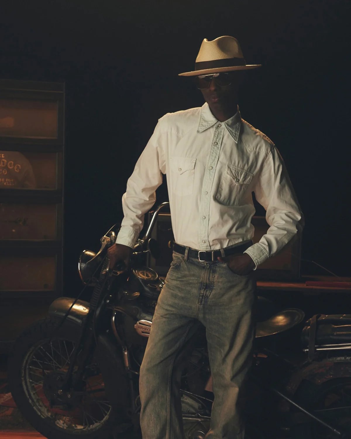 THE H.W.DOG & Co. (ドッグアンドコー) ～N PANAMA HAT SHORT - Natural～