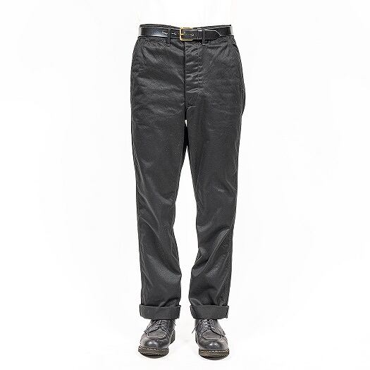 WORKERS(ワーカーズ)～Officer Trousers, Regular Fit, Type 2, Black Chino～