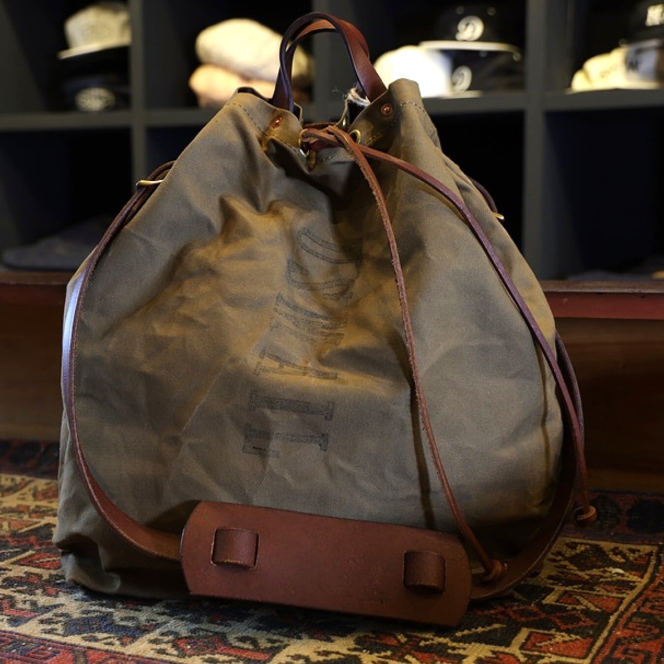 VASCO(ヴァスコ)～CANVAS×LEATHER MAIL PURSE BAG～