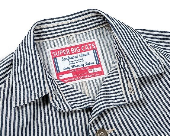 WORKERS(ワーカーズ)～SUPER BIG CAT Jacket Hickory～