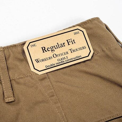 WORKERS(ワーカーズ)～Officer Trousers,Regular Fit Type2,USMC Khaki～