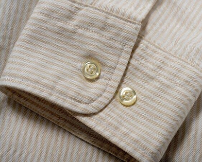 WORKERS(ワーカーズ)～Modified IVY BD, Ecru Stripe Supima OX～