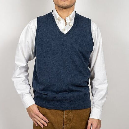 WORKERS(ワーカーズ)～FC High Gauge Knit, Vest NAVY～