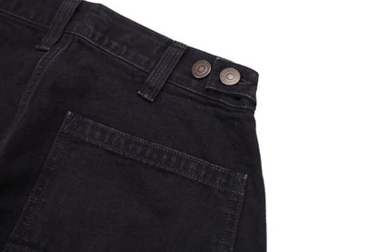 FREEWHEELERS(フリーホイーラーズ)～"CHOPPER BUILDER" WORK TROUSERS BLACK～