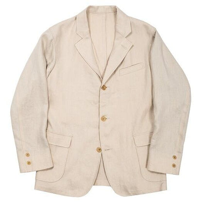 WORKERS(ワーカーズ)～IVY Blazer, French Linen Herringbone Ecru～