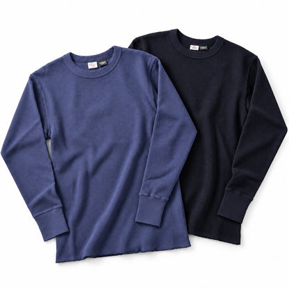 【FREEWHEELERS】CREW NECKED THERMAL LONG SLEEVE SHIRT