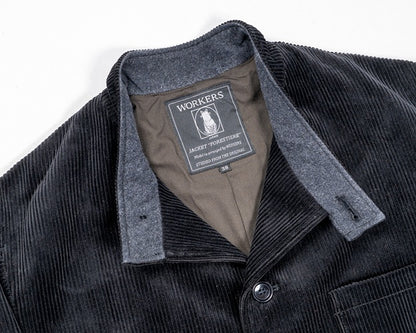 【WORKERS】Forestier, Heavy Corduroy, Black