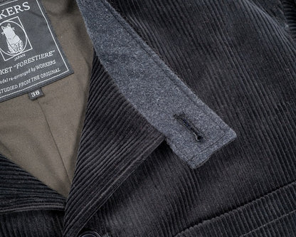【WORKERS】Forestier, Heavy Corduroy, Black