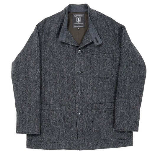 【WORKERS】Forestier, Twisted Herringbone Tweed