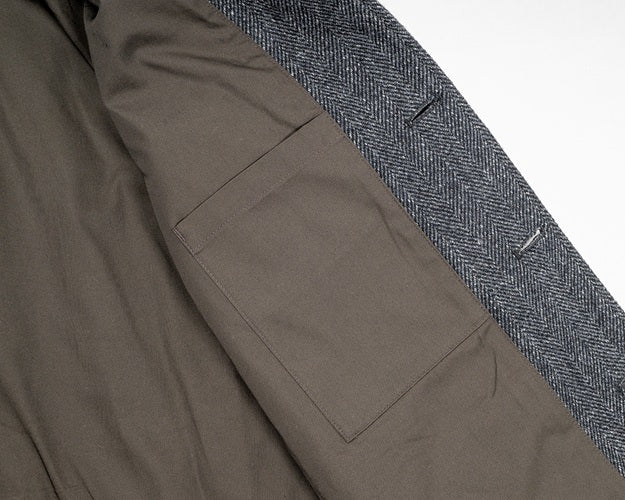 【WORKERS】Forestier, Twisted Herringbone Tweed