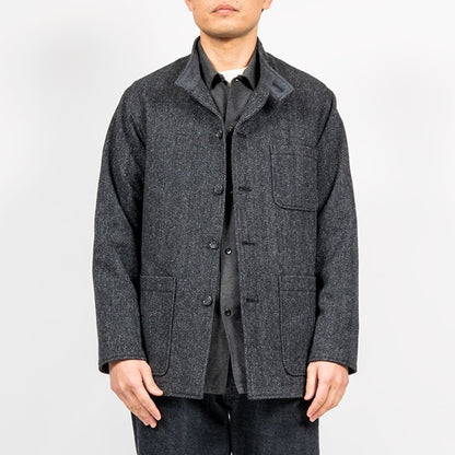 【WORKERS】Forestier, Twisted Herringbone Tweed