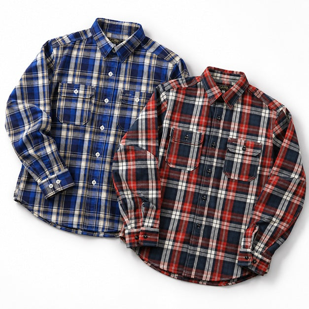【COLIMBO】HILLHEAD FLANNEL SHIRT
