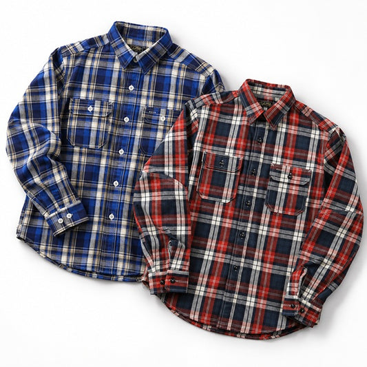 【COLIMBO】HILLHEAD FLANNEL SHIRT