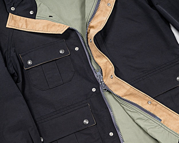 【WORKERS】Mountain Parka, Black 60/40 Cloth
