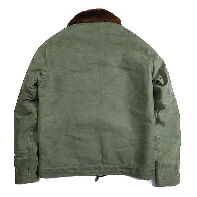 【C-WORKS】"Scope" All Leather N-1 deck jacket
