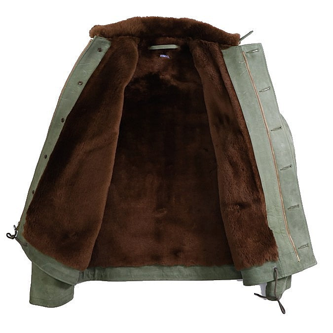 【C-WORKS】"Scope" All Leather N-1 deck jacket