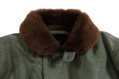 【C-WORKS】"Scope" All Leather N-1 deck jacket