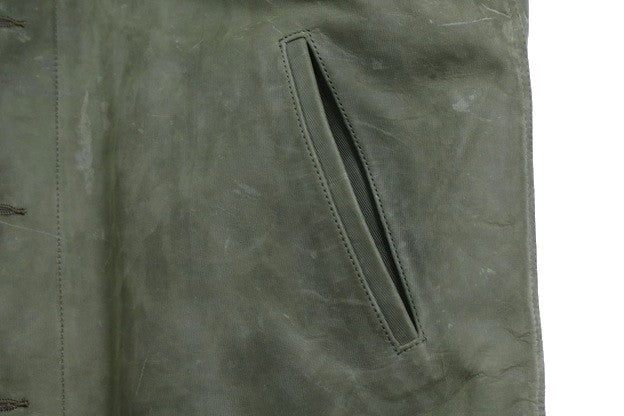 【C-WORKS】"Scope" All Leather N-1 deck jacket