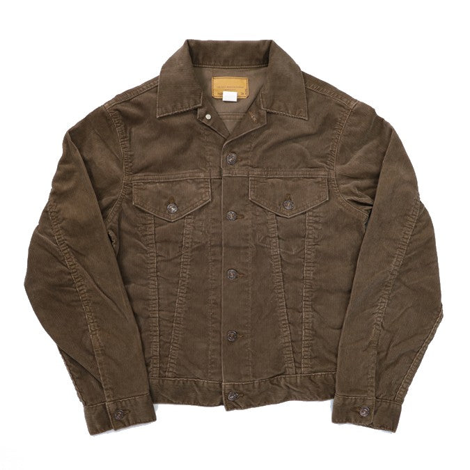 【FEM】TRUCKER JACKET CORDUROY BROWN