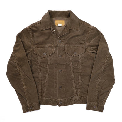 【FEM】TRUCKER JACKET CORDUROY BROWN