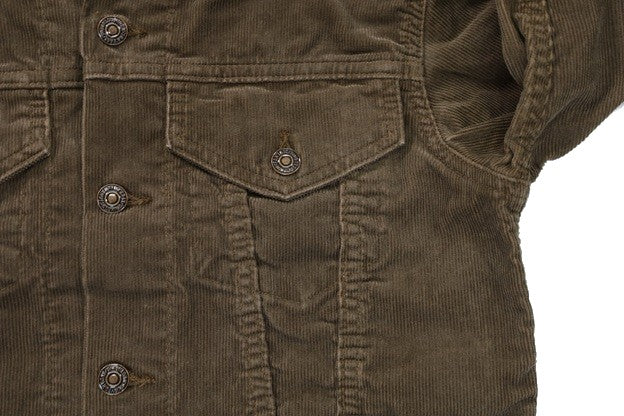 【FEM】TRUCKER JACKET CORDUROY BROWN