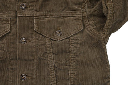 【FEM】TRUCKER JACKET CORDUROY BROWN