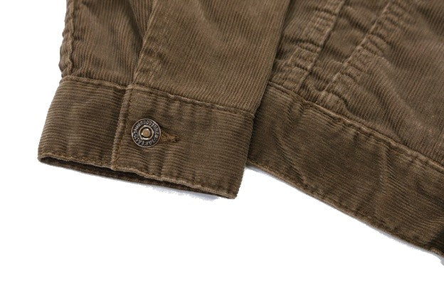 【FEM】TRUCKER JACKET CORDUROY BROWN