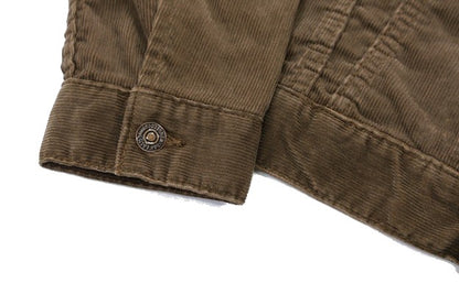 【FEM】TRUCKER JACKET CORDUROY BROWN