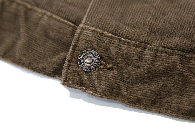 【FEM】TRUCKER JACKET CORDUROY BROWN