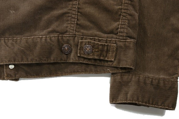 【FEM】TRUCKER JACKET CORDUROY BROWN