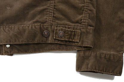 【FEM】TRUCKER JACKET CORDUROY BROWN