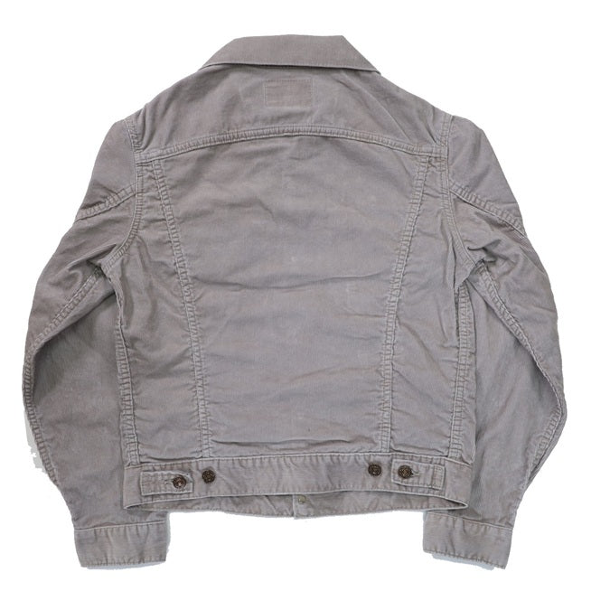 【FEM】TRUCKER JACKET CORDUROY LIGHT GRAY