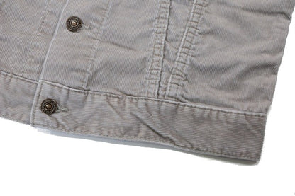 【FEM】TRUCKER JACKET CORDUROY LIGHT GRAY