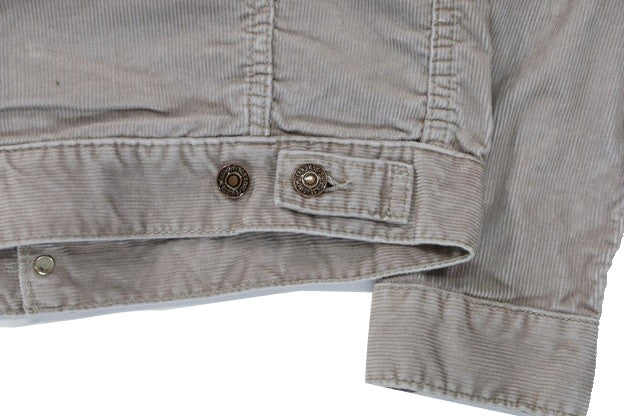【FEM】TRUCKER JACKET CORDUROY LIGHT GRAY