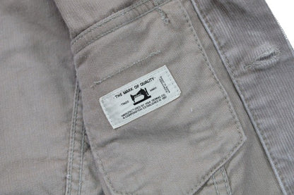 【FEM】TRUCKER JACKET CORDUROY LIGHT GRAY