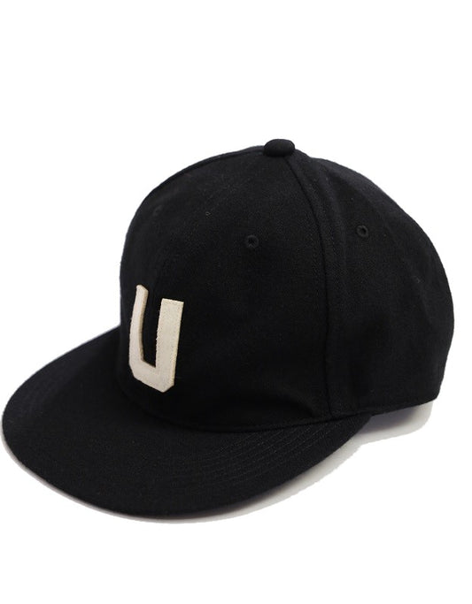 "U PATCH LOGO"CREST VENT CAP BLACK