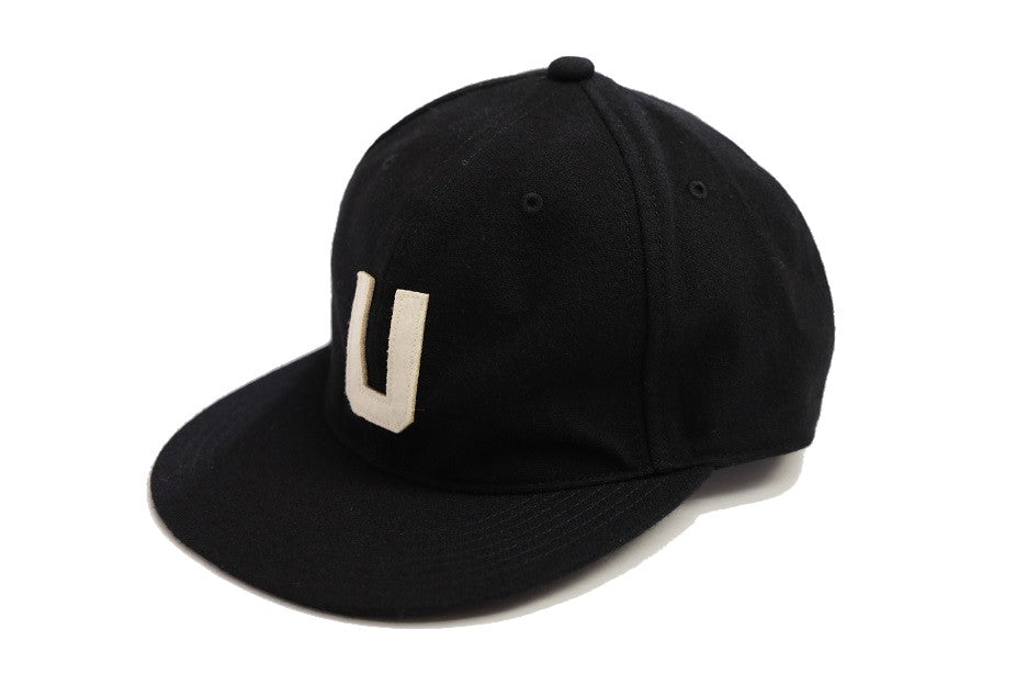 "U PATCH LOGO"CREST VENT CAP BLACK