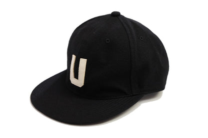 "U PATCH LOGO"CREST VENT CAP BLACK