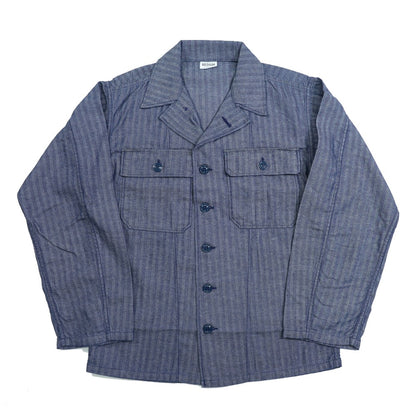 【Far East Manufacturing】UTILITY SHIRT Herringbone